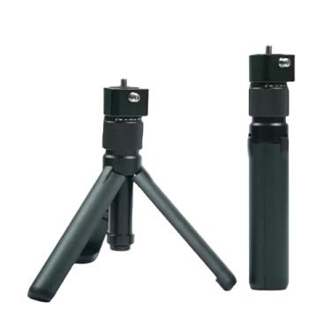 Imagem de Loiezuir Tripé dobrável ajustável de liga de alumínio, perfeito para tripé dobrável de mesa multifuncional Insta360 X3, ONE RS, GO 2, ONE X2, ONE R, ONE X