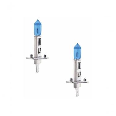 Imagem de Par De Lampada Halogena Super Branca Code-tech One 12v H1