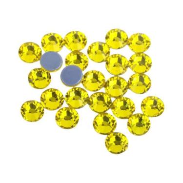 Imagem de Strass Termocolante DMC Cor Verde Vulcão Hot Fix Cristal Para Costura 