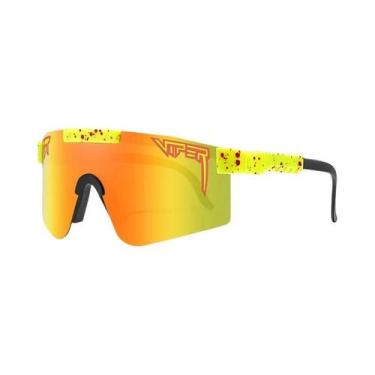 Imagem de Óculos De Sol Unissex Pit Viper UV400 Para Ciclismo, Caminhada, Beiseb