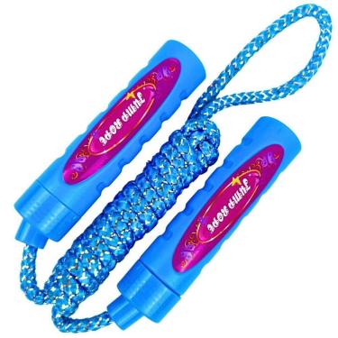 Imagem de Brinquedo Pula Corda Infantil Pular Azul