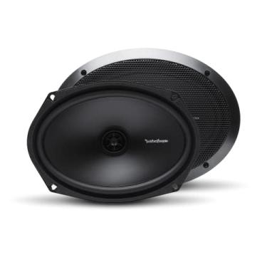 Imagem de Alto-falantes coaxial Rockford R169X2 de 15,2 x 22,8 cm de gama completa, conjunto de 2