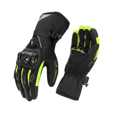 Imagem de Luvas de Motocicleta Touch Screen - À Prova d'Água e Vento - Ideal par