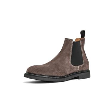 Imagem de Aquatalia Bota masculina Prospero Fashion, Camurça antracite, 39