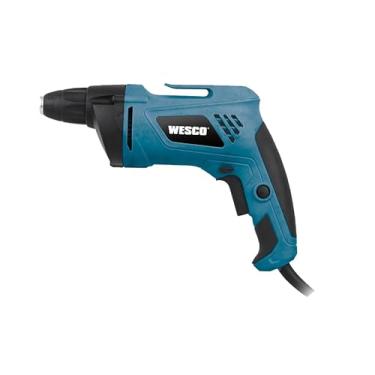 Imagem de Parafusadeira Drywall Wesco WS3232U 127V – 540W, 4200 RPM, Mandril 1/4", Velocidade Variável, Reversível e Trava de Segurança