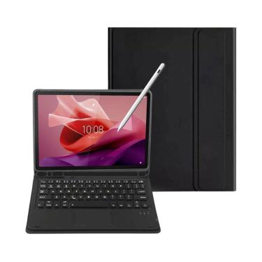 Imagem de Capinha Com Teclado Para Tablet Lenovo P12 Tb-371Fc + Stylus