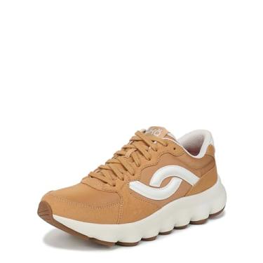 Imagem de Ryka Tênis feminino Podflow retrô, Tecido de malha de carvalho amarelo, 12