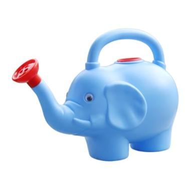 Imagem de IEUDNS Regador de animais, regador, bico longo, pega confortável, ferramenta de jardinagem para bonsai, plantas internas e externas, Azul 1600ml