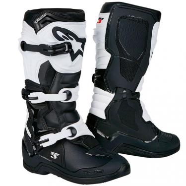 Imagem de Bota Alpinestars Tech 3 - Preto/Branco