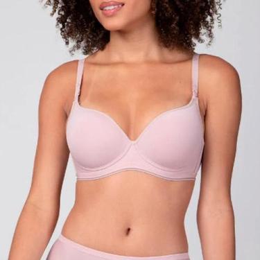 Imagem de Sutiã Lift Airy Com Aro e Bojo em Microfibra Liz 51818, Bl, Blush, 44B