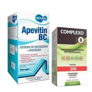 Imagem de Apevitin Bc 240ml + Complexo B 100 comprimidos - Arte nativa