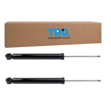 Imagem de TRQ Conjunto de amortecedor traseiro do lado do motorista e do passageiro compatível com Nissan Kicks 2018-2024