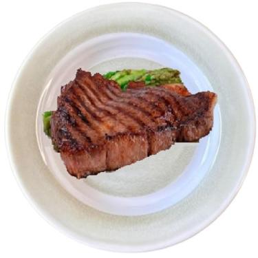 Imagem de Prato Fundo de Melamina Redondo Espiral Areia 25cm