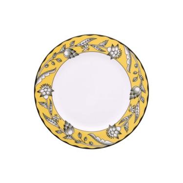 Imagem de Jogo de pratos de sobremesa 21cm em porcelana da marca japonesa Noritake. Composto por 6 pratos de sobremesa.