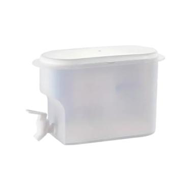 Imagem de Suqueira Plastica Com tampa Para Geladeira Com Torneira Capacidade 3 Litros Para Agua Saborizada