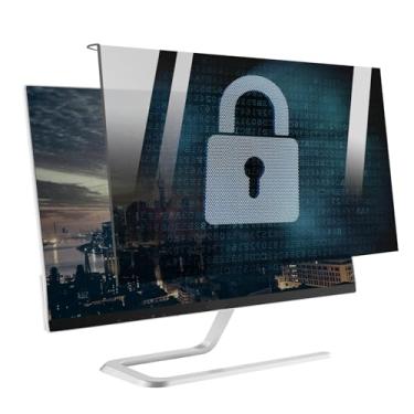 Imagem de HXLXWUSC Protetor de tela de privacidade de computador 61 cm capa de privacidade universal anti-luz azul anti-arranhões película protetora para escritório (24)