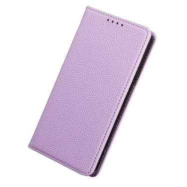 Imagem de Umiup Capa carteira para Samsung Galaxy S24ultra/S24plus/S24, capa de couro PU premium com bloqueio de RFID, suporte magnético fólio, roxo, S24 Ultra