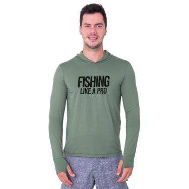 Imagem de Camiseta com capuz proteção solar 50+ UVB DRYFIT poliamida masculina b