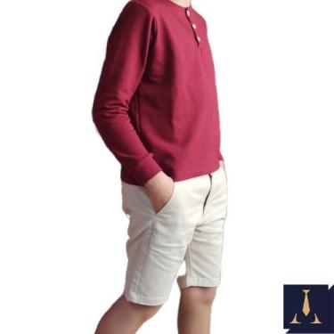 Imagem de Bermuda sarja infantil bege - Across Man, 06