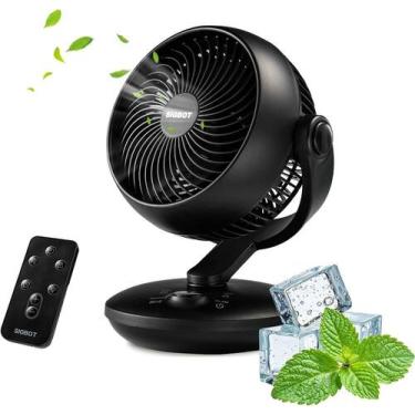 Imagem de Ventilador elétrico SIGBOT 10" Ultra Quiet 8 Velocidades Remoto 120V, 