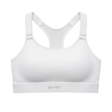 Imagem de Top de Alta Sustentação com Alça Regulável e Bojo SPORTBR - Branco, GG