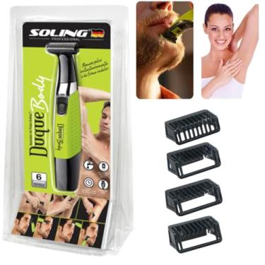 Imagem de APARADOR DE PELO TIPO GILLETTE VERILHA AXILAS BARBA E CABELO Á PROVA D'AGUA