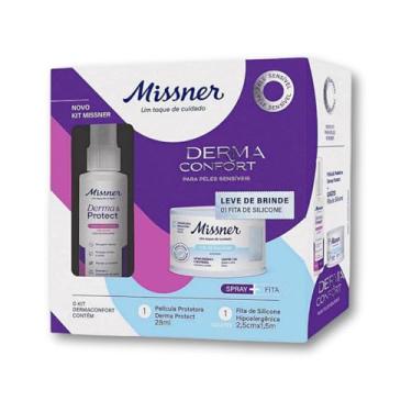 Imagem de Missner, Derma protect 28ml + fita de silicone - KIT DERMACONFORT PARA PELES SENSÍVEIS