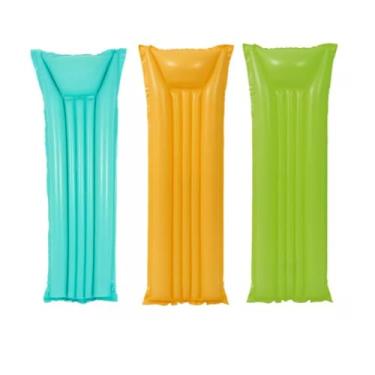 Imagem de ColchãO InfláVel Bronzeador 1,83m X 69cm | Boia Para Piscina | SuperfíCie Lisa(Colchão Rosa)