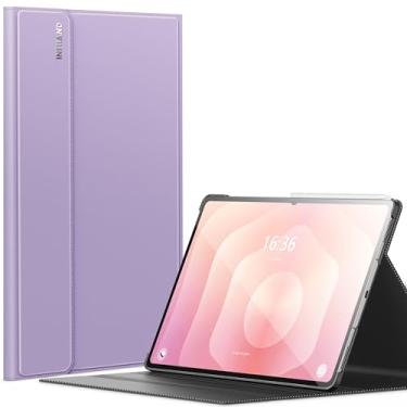 Imagem de INFILAND Capa para Galaxy Tab S11 Ultra 2025 14,6 polegadas, suporte multi-ângulo compatível com Samsung Tab S11 Ultra 5G SM-X936B/SM-X930 [despertar/hibernar automaticamente] (roxo lilás)
