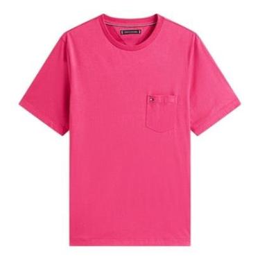 Imagem de Camiseta Tommy Hilfiger Essential Pocket Tee Masculino Rosa-Masculino