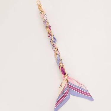 Imagem de Berloques com lenço de metal dourado alça de pulso (#3)