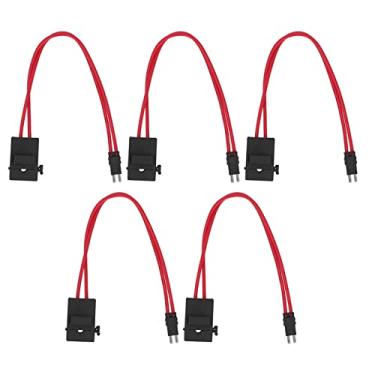 Imagem de Conector de Suporte de Mini -fusível de Carro 20a 16awg, Extensão de Arame Pesado, Circuito Automotivo Fácil, para Veículo, Comprimento Linha de 230 Mm (ACM Feet Long 9, 1mm)