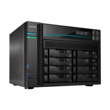 Imagem de Storage Nas Asustor As6508t, Intel Atom C3538 2.1GHz, 8GB DDR4, Torre 8 Baias Hot Swap