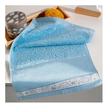 Imagem de Toalha Lavabo Para Bordar - Felpudo Baby Kids - 30x45cm Dohler (Azul)