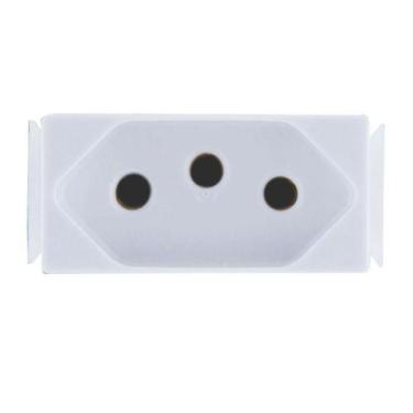 Imagem de Tomada 2p+t 10a 250v modulo aria br tramontina