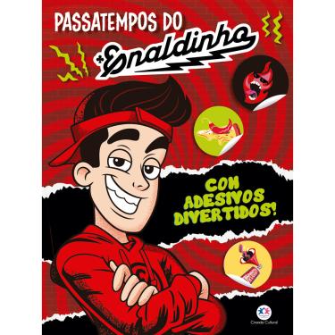 Imagem de Livro Passatempos do Enaldinho — Atividades, Colorir e Adesivos para Crianças