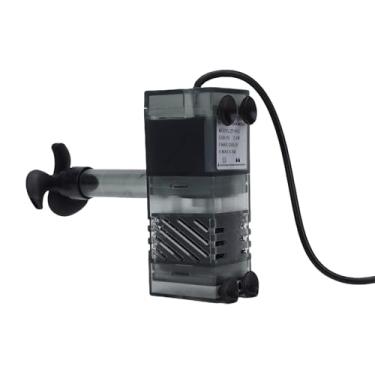 Imagem de HEEPDD Bomba de Filtro Submersível USB, Circulador de Líquido para Vasos de Peixes de Aquário Com Protetor contra Surtos de Taxa de Fluxo Ajustável para Navios de Peixes Lagoas de