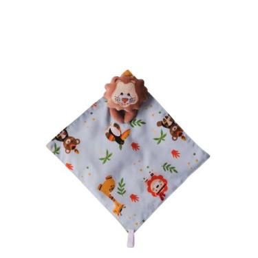 Imagem de Naninha Bebê Premium 100 Algodão Com Prendedor de Chupeta - Enxoval 2 