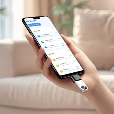 Imagem de Adaptador USB C para USB 3.0 OTG (2 peças), adaptador USB-C para USB-A compatível com celular, tablet e outros dispositivos tipo C (preto)