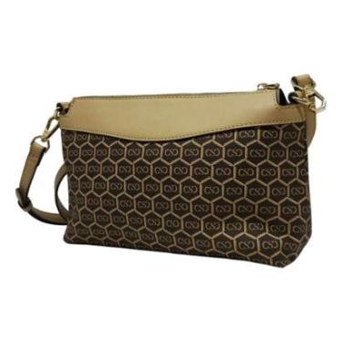 Imagem de Bolsa Feminina Alça Transversal Monograma Clássica Chenson-Feminino