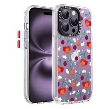 Imagem de GuardCrew Capa para iPhone 14 Pro Max, [proteção contra quedas de grau militar de 3,5 m à prova de colisão] [antiamarelamento e antidescasca] capa de telefone fina à prova de choque transparente TPU