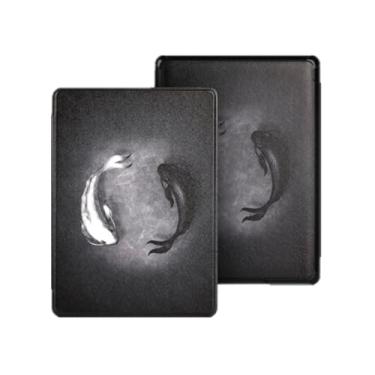 Imagem de Akacy Capa com padrão pintado para Kindle Paperwhite 6.0 polegadas 11ª geração lançada em 2022/2024 (Modelo: C2V2L3/RS23CV) com função hibernar/despertar automática (27)