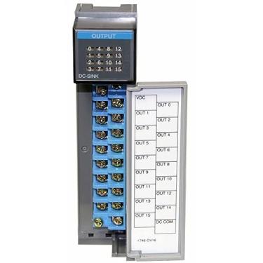 Imagem de UHFILYQBA Módulo de saída 1746-OV16 SLC 500 PLC 1746OV16 selado em caixa