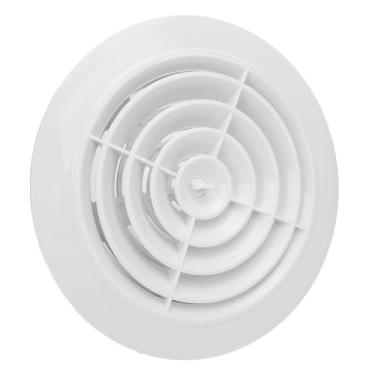 Imagem de RiToEasysports Tampa de Ventilação de 5,9 Polegadas, Ventilação de Exaustão de Intradorso de Veneziana ABS para Garagem de Sótão de Cozinha de Banheiro, Grade de Rotativa Redonda Com Painel Destacável