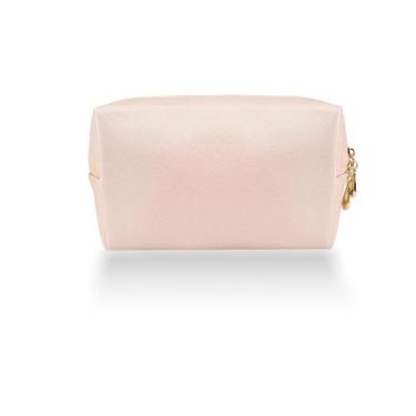 Imagem de Bolsa de maquiagem Kososuru Cosmética Portátil Impermeável Rosa Claro