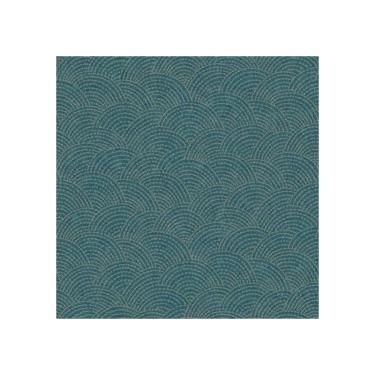 Imagem de Papel de Parede Belize Geométrico Azul e Dourado BZ3304