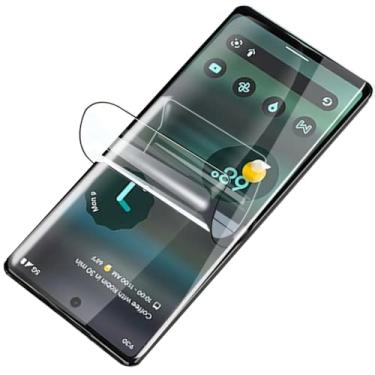 Imagem de Protetor de tela de hidrogel de alta sensibilidade para Google Pixel 10 / Pixel 10 Pro, 2 peças de película protetora de TPU transparente atualizada (não vidro temperado) [Clear HD]