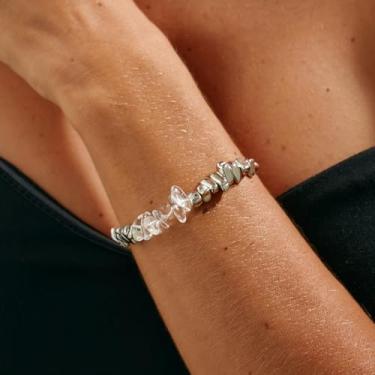 Imagem de Pulseiras para mulheres, joias, presentes de dia dos namorados, amizade, Natal, presentes de amizade para mulheres, dia dos namorados, Medium, Latão, Sem Pedra Preciosa