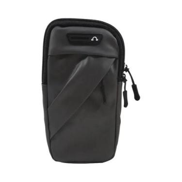 Imagem de Bolsa De Braço Impermeável E Respirável Para Celular Com Entrada Para 