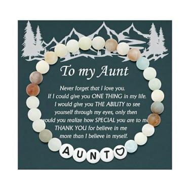 Imagem de Pulseiras de contas presentes para mulheres e homens, pulseira elástica de pedra natural feita à mão, pulseiras de amizade para casais, One Size, Vidro, Sem Pedra Preciosa